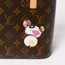 画像をギャラリービューアに読み込む, 極美品 LOUIS VUITTON ルイヴィトン 村上隆 ハンドバッグ ヴァヴァンPM モノグラムパンダ M51173 ブラウン ゴールド金具 中古 4b013863