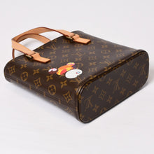 画像をギャラリービューアに読み込む, 極美品 LOUIS VUITTON ルイヴィトン 村上隆 ハンドバッグ ヴァヴァンPM モノグラムパンダ M51173 ブラウン ゴールド金具 中古 4b013863
