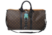 画像をギャラリービューアに読み込む, 新品同様 ルイヴィトン キーポル バンドリエール 50 ズームと仲間たちの冒険 ボストンバッグ M45616 フレンズ シリーズ 中古 4b001386