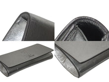 Load image into Gallery viewer, 極美品 YVES SAINT LAURENT イブ サンローラン クラッチバッグ シルバー アクセサリーポーチ 361120 中古 4b001387
