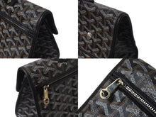 画像をギャラリービューアに読み込む, 極美品 GOYARD ゴヤール サンレジェ バックパック リュック STLEGEMMLTY01CG01P ブラック シルバー金具 中古 4b001390