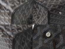 画像をギャラリービューアに読み込む, 極美品 GOYARD ゴヤール サンレジェ バックパック リュック STLEGEMMLTY01CG01P ブラック シルバー金具 中古 4b001390