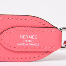 画像をギャラリービューアに読み込む, 極美品 HERMES エルメス ショルダーストラップ ピンク系 エプソンレザー シルバー金具 中古 4b013921