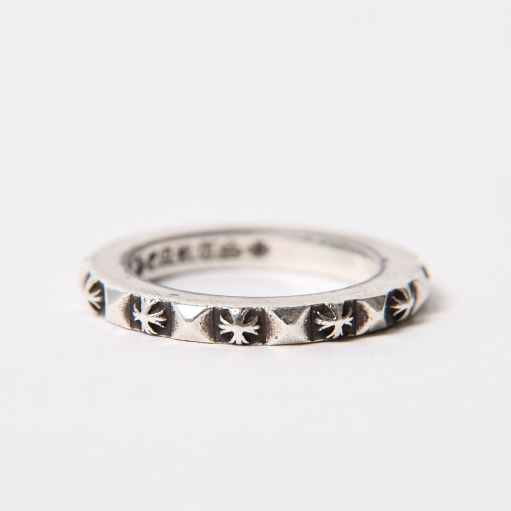 CHROME HEARTS Chrome Hearts TFP Big Punk Ring Ring Size 10.5 Weight Approx. 4.52g Silver 925 Good Condition Used 4b014123