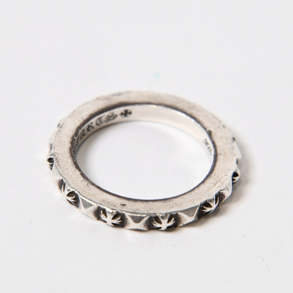 CHROME HEARTS Chrome Hearts TFP Big Punk Ring Ring Size 10.5 Weight Approx. 4.52g Silver 925 Good Condition Used 4b014123