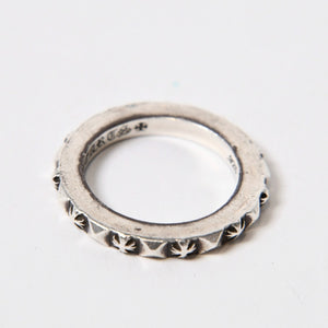 CHROME HEARTS クロムハーツ TFP ビッグパンクリング 指輪 サイズ10.5号 重量約4.52g シルバー925 美品 中古 4b014123