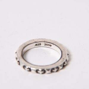 CHROME HEARTS クロムハーツ TFP ビッグパンクリング 指輪 サイズ10.5号 重量約4.52g シルバー925 美品 中古 4b014123