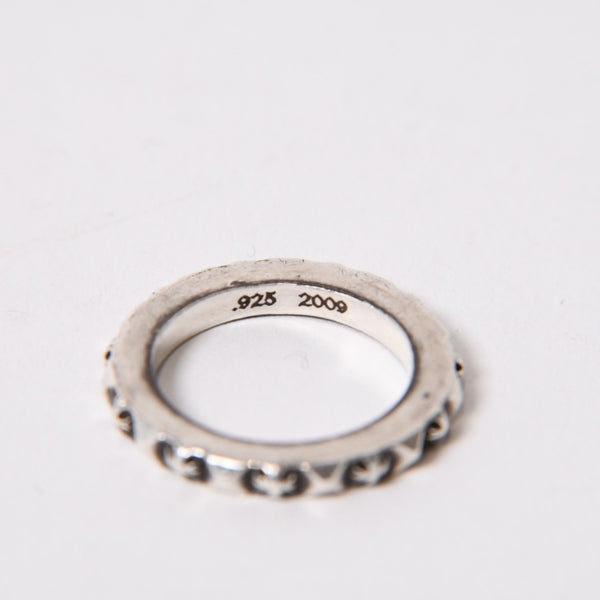 CHROME HEARTS クロムハーツ TFP ビッグパンクリング 指輪 サイズ10.5号 重量約4.52g シルバー925 美品 中古 4b014123