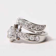 Load image into Gallery viewer, CHANEL シャネル コメット リング 指輪 アクセサリー ダイヤモンド K18WG 12g シルバー金具 美品 中古 4b013919