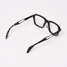 画像をギャラリービューアに読み込む, Yohji Yamamoto ヨウジヤマモト 伊達メガネ アイウェア 19-0071-2 サイズ50□20-145 ブラック クリア 美品 中古 4b013980