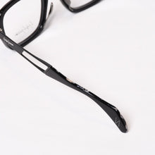 画像をギャラリービューアに読み込む, Yohji Yamamoto ヨウジヤマモト 伊達メガネ アイウェア 19-0071-2 サイズ50□20-145 ブラック クリア 美品 中古 4b013980