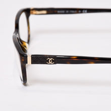 画像をギャラリービューアに読み込む, 極美品 CHANEL シャネル 伊達メガネ アイウェア 3236-Q-A c.714 サイズ53□16 135 べっ甲カラー ココマーク 中古 4b013971