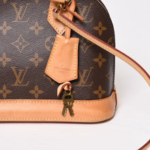 画像をギャラリービューアに読み込む, 極美品 LOUIS VUITTON ルイヴィトン モノグラム アルマBB ハンドバッグ M53152 ショルダー 2WAY PVC ゴールド金具 中古 4b013957