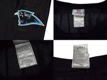 画像をギャラリービューアに読み込む, REEBOK NFL Panthers Stewart リーボック フットボール アメフト ゲームシャツ ブラック サイズ M 美品 中古 4b001396