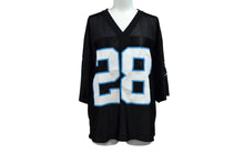 画像をギャラリービューアに読み込む, REEBOK NFL Panthers Stewart リーボック フットボール アメフト ゲームシャツ ブラック サイズ M 美品 中古 4b001396