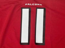 画像をギャラリービューアに読み込む, REEBOK NFL Falcons Jones リーボック フットボール アメフト ゲームシャツ レッド 品質タグなし サイズ XL 美品 中古 4b001400