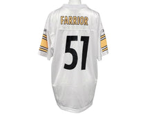 画像をギャラリービューアに読み込む, REEBOK NFL Steelers Farrior リーボック フットボール アメフト ゲームシャツ ホワイト サイズ XL 美品 中古 4b001401