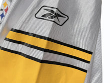 画像をギャラリービューアに読み込む, REEBOK NFL Steelers Farrior リーボック フットボール アメフト ゲームシャツ ホワイト サイズ XL 美品 中古 4b001401