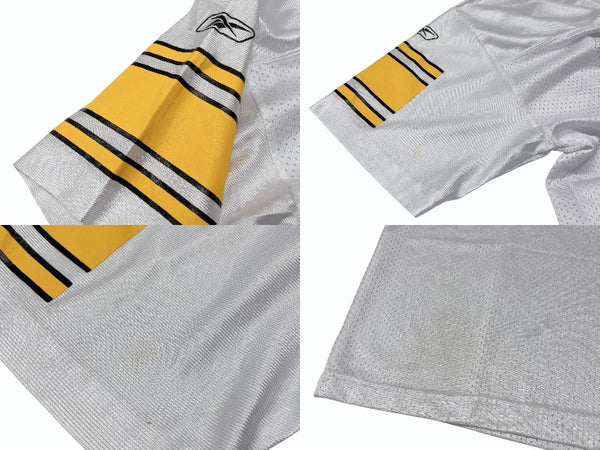 REEBOK NFL Steelers Farrior Reebok Football American Football Game Shirt White Size XL Good Condition Used 4b001401