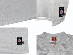 REEBOK NFL Steelers Farrior Reebok Football American Football Game Shirt White Size XL Good Condition Used 4b001401