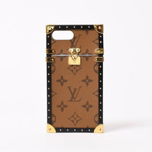 画像をギャラリービューアに読み込む, LOUIS VUITTON ルイ・ヴィトン スマホケース M64487 ブラウン モノグラムキャンバス プラスチック BC1137 美品 中古 4b007595