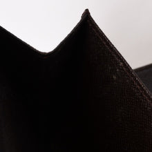 画像をギャラリービューアに読み込む, LOUIS VUITTON ルイヴィトン ポルトトレゾールエテュイパピエ 長財布 N61202 ダミエキャンバス ブラウン ゴールド金具 美品 中古 4b010897