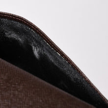 画像をギャラリービューアに読み込む, LOUIS VUITTON ルイヴィトン ポルトトレゾールエテュイパピエ 長財布 N61202 ダミエキャンバス ブラウン ゴールド金具 美品 中古 4b010897