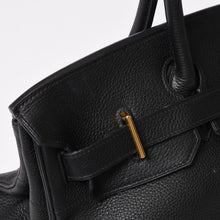 画像をギャラリービューアに読み込む, 極美品 HERMES エルメス ショルダーバーキン トリヨンクレマンス ◻︎I刻 ゴルチェ期 ブラック ゴールド金具 中古 4b013991