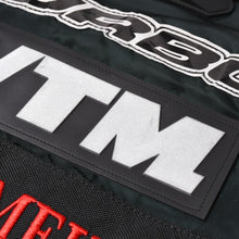 画像をギャラリービューアに読み込む, 極美品 Vetements ヴェトモン レーシングボンバージャケット アルファインダストリーズ ブラック マルチカラー サイズXS 中古 4b014103