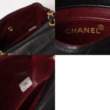 画像をギャラリービューアに読み込む, CHANEL シャネル ミニミニマトラッセ Sフラップ Sチェーンショルダーバッグ 3番台 ココマーク ラムスキン ゴールド金具 美品 中古 4b014008