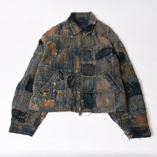 画像をギャラリービューアに読み込む, KAPITAL キャピタル BORO SPRING 1ST JKT インディゴ K2313LJ185 ドリズラージャケット 美品 中古 4b014120