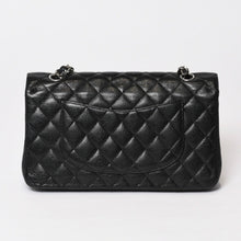 画像をギャラリービューアに読み込む, CHANEL シャネル マトラッセ25 Wフラップ Wチェーンショルダーバッグ 12番台 ココマーク キャビアスキン シルバー金具 美品 中古 4b014007
