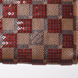 極美品 LOUIS VUITTON ルイヴィトン ジッピーウォレット 長財布 N63174 ダミエパイエット ゴールド金具 中古 4b013949
