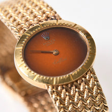 画像をギャラリービューアに読み込む, ROLEX ロレックス 時計 1976年 チェリーニ 横長 手巻き K18YG 美品 中古 4b014033