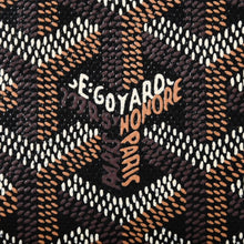 画像をギャラリービューアに読み込む, 極美品 GOYARD ゴヤール マティニョンPM カードケース コインケース ゴヤールディンキャンバス レザー ブラック シルバー金具 中古 4b014113