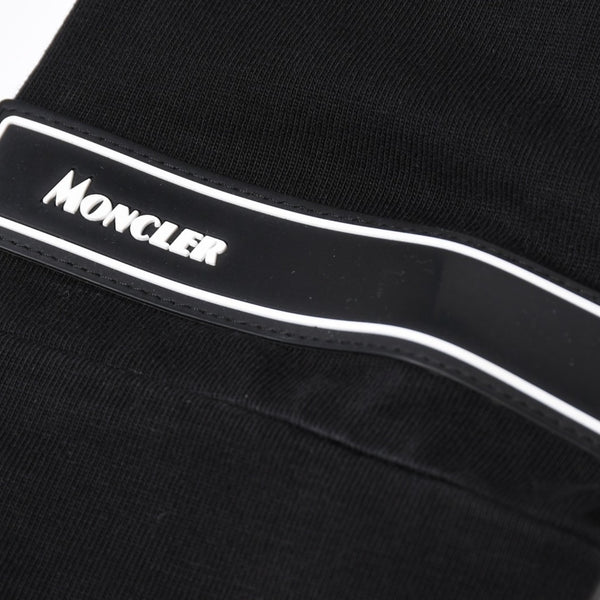 MONCLER Long T-shirt Men's Brand Logo Cotton Size SF10918D70020 8390T Good Condition Used 4b014061
