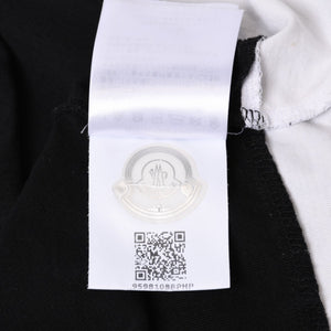 MONCLER Long T-shirt Men's Brand Logo Cotton Size SF10918D70020 8390T Good Condition Used 4b014061