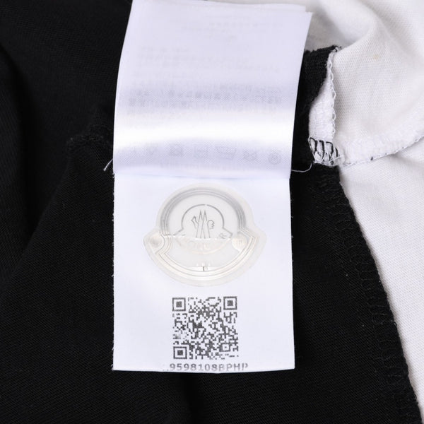 MONCLER Long T-shirt Men's Brand Logo Cotton Size SF10918D70020 8390T Good Condition Used 4b014061