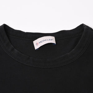 MONCLER Long T-shirt Men's Brand Logo Cotton Size SF10918D70020 8390T Good Condition Used 4b014061
