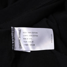 画像をギャラリービューアに読み込む, 極美品 CHROME HEARTS クロムハーツ 長袖Tシャツ サイズM オールドイングリッシュ ネックロゴ ブラック 中古 4b014015