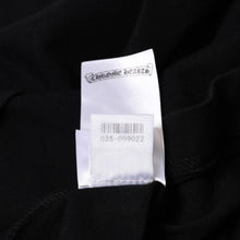 画像をギャラリービューアに読み込む, 極美品 CHROME HEARTS クロムハーツ 長袖Tシャツ サイズM オールドイングリッシュ ネックロゴ ブラック 中古 4b014015