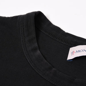 MONCLER Long T-shirt Men's Brand Logo Cotton Size SF10918D70020 8390T Good Condition Used 4b014061