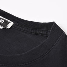 画像をギャラリービューアに読み込む, KITH キス 半袖Tシャツ トップス クールネック カットソー ワンポイント サイズL ブラック 美品 中古 4b014081