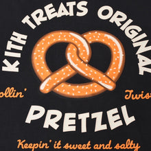 画像をギャラリービューアに読み込む, KITH キス 半袖Tシャツ トップス クールネック カットソー ワンポイント サイズL ブラック 美品 中古 4b014081