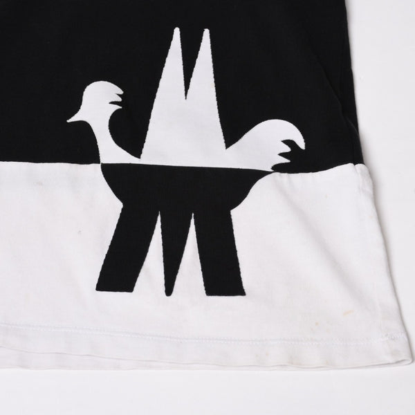MONCLER Long T-shirt Men's Brand Logo Cotton Size SF10918D70020 8390T Good Condition Used 4b014061