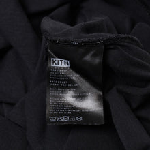 画像をギャラリービューアに読み込む, KITH キス 半袖Tシャツ トップス クールネック カットソー ワンポイント サイズL ブラック 美品 中古 4b014081