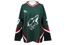 画像をギャラリービューアに読み込む, BYHA ゲーム シャツ vintage ヴィンテージ スポーツ ホッケー ポリエステル グリーン マルチカラー サイズXL 美品 中古 4b001411