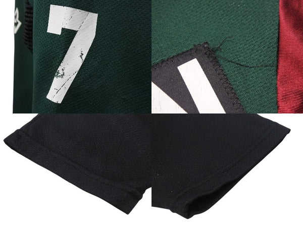BYHA Game Shirt Vintage Sports Hockey Polyester Green Multicolor Size XL Good Condition Used 4b001411