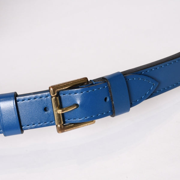 LOUIS VUITTON ルイヴィトン エピ プチノエ ワンショルダーバッグ M44105 AR1915 エピレザー ブルー ゴールド金具 良品 中古 4b014031
