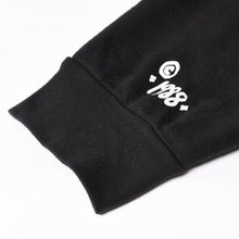 画像をギャラリービューアに読み込む, CHROME HEARTS クロムハーツ プルオーバーフーディー サイズL オールドイングリッシュ ブラック ホワイト シルバー925 美品 中古 4b014144